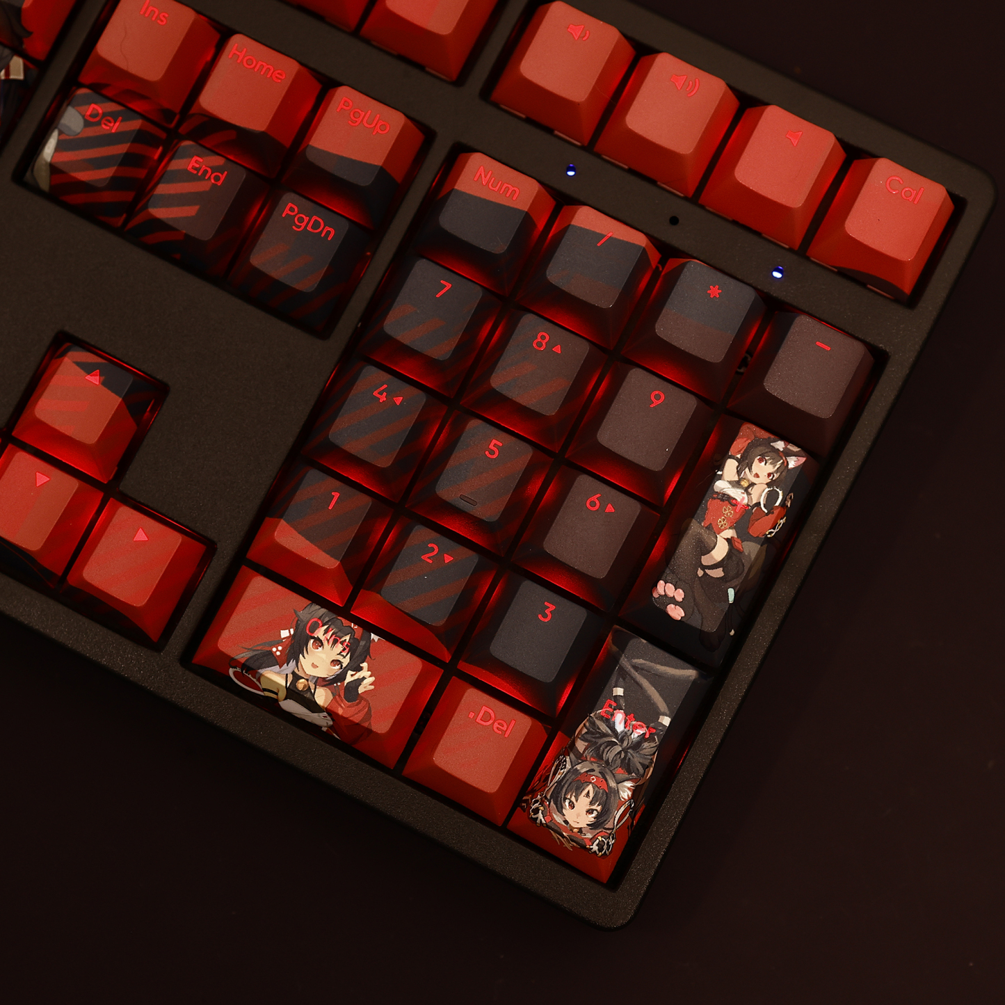 絕區零貓宮又奈透光RGB108鍵標準配列衛星軸鍵帽-GOODTOYSTUDIO