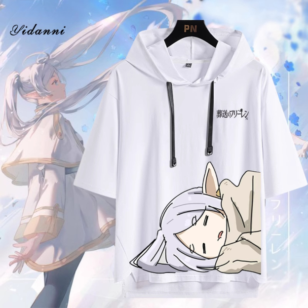 葬送的芙莉蓮 連帽短袖T恤-GOODTOYSTUDIO