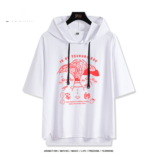 Chiikawa 忘本 連帽短袖T恤