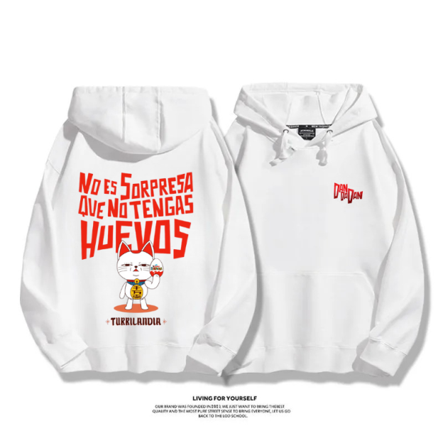 膽大黨 2025秋冬新款 親子情侶男女連帽衛衣