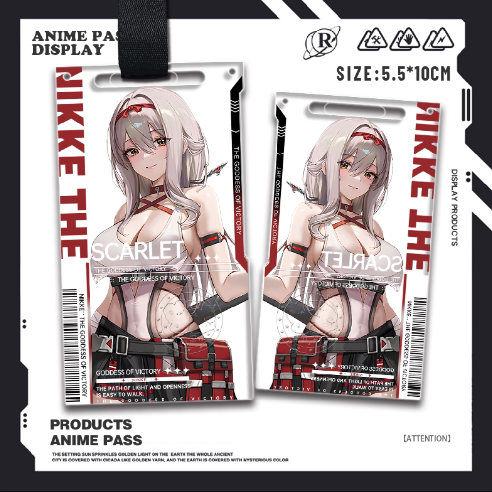 勝利女神NIKKE亞克力通行證掛飾