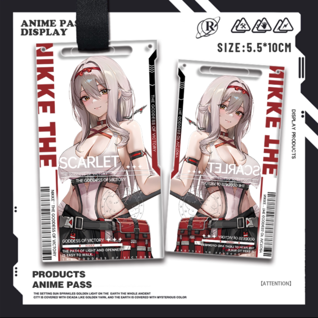 勝利女神NIKKE亞克力通行證掛飾