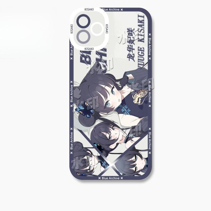 蔚藍檔案龍華妃咲 天使眼透明防摔軟殼