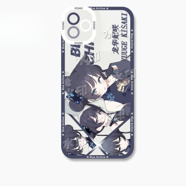 蔚藍檔案龍華妃咲 天使眼透明防摔軟殼