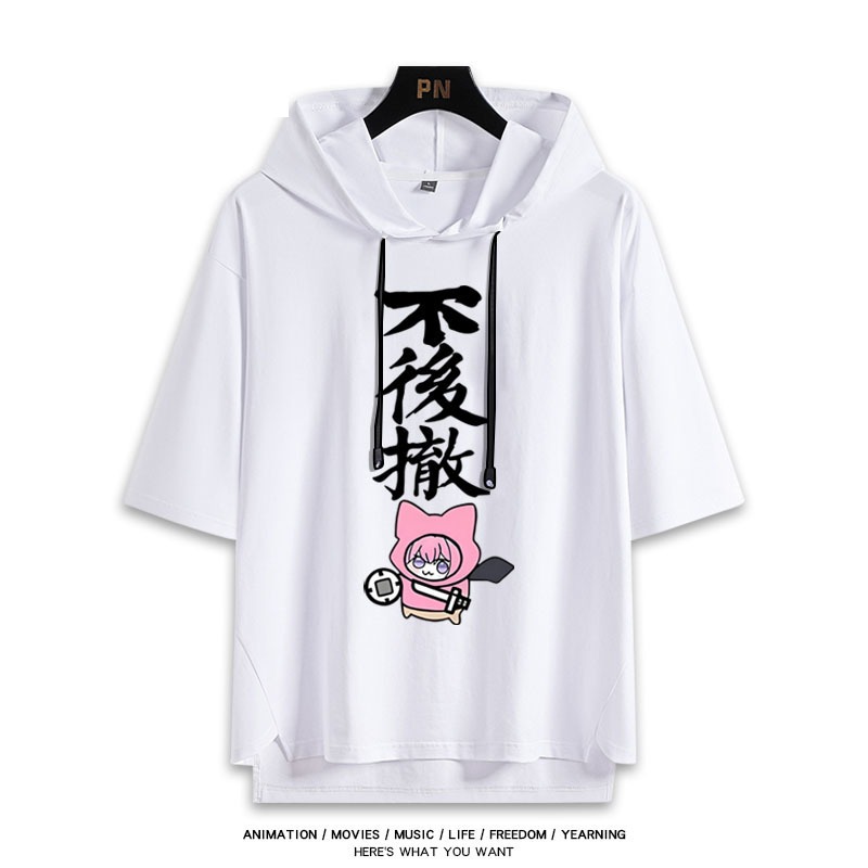 魔物獵人新款 親子情侶男女款連帽短袖T恤-ZUIHANG SHOP