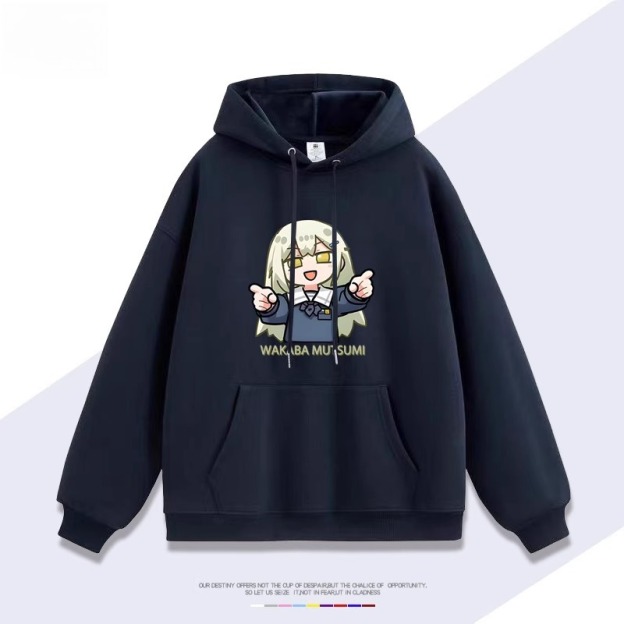 Ave Mujica 若葉睦 聯名衛衣2025秋冬新款 親子情侶裝連帽衛衣