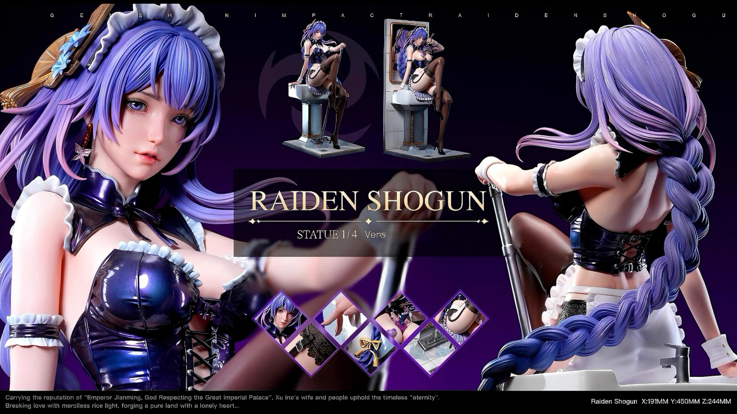 gk 熾焰x笙歌工作室 女僕浴室系列 女僕雷電-GOODTOYSTUDIO