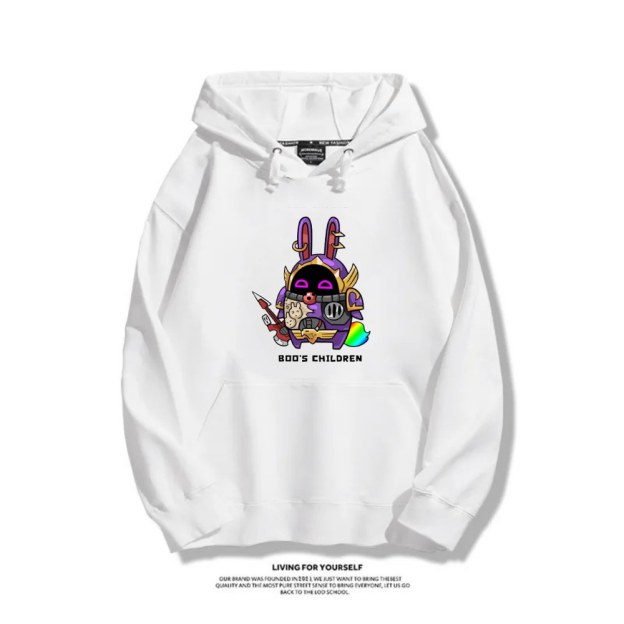 絕區零邦布x戰錘40K 秋冬新款 親子情侶裝連帽衛衣