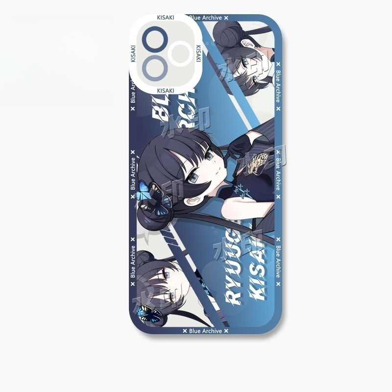 蔚藍檔案龍華妃咲 天使眼透明防摔軟殼