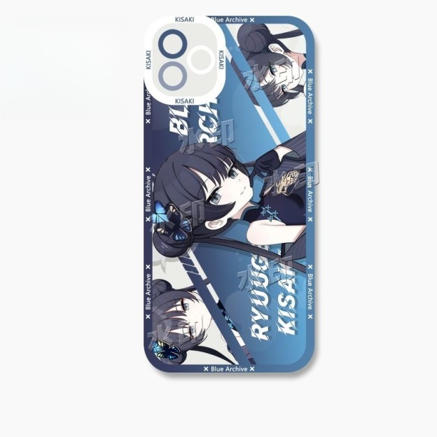 蔚藍檔案龍華妃咲 天使眼透明防摔軟殼