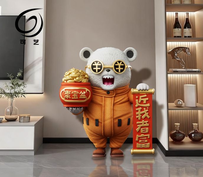 【預購】可藝模玩 招財系列3 超大招財貝波傢俱擺件