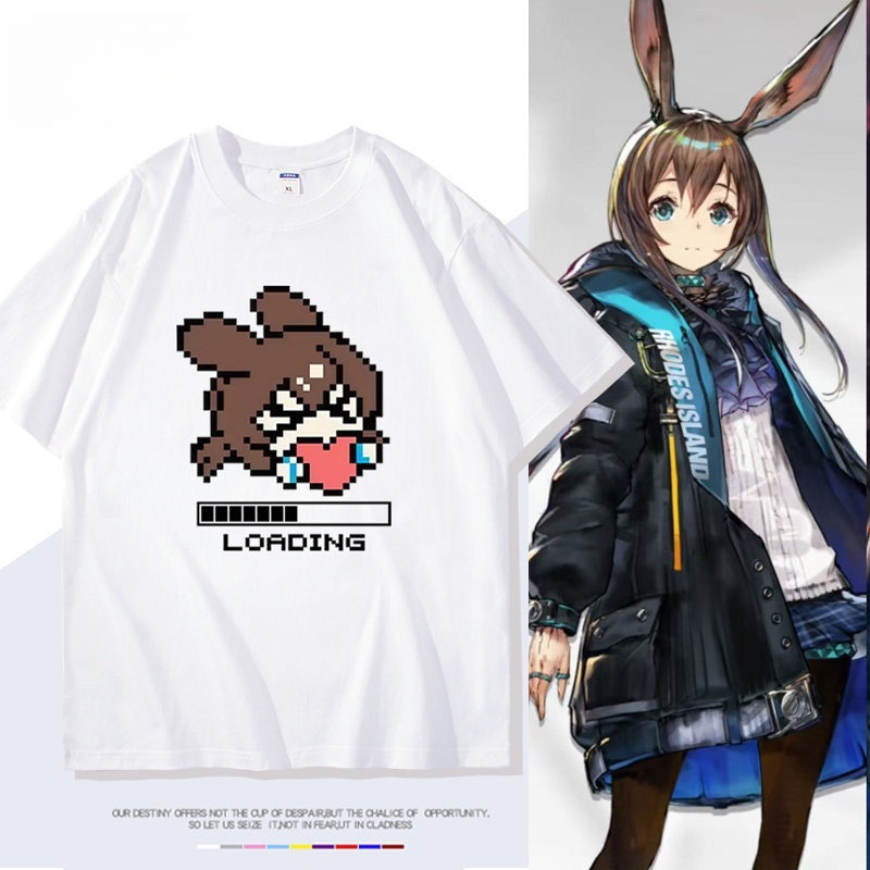 明日方舟  印花短袖T恤