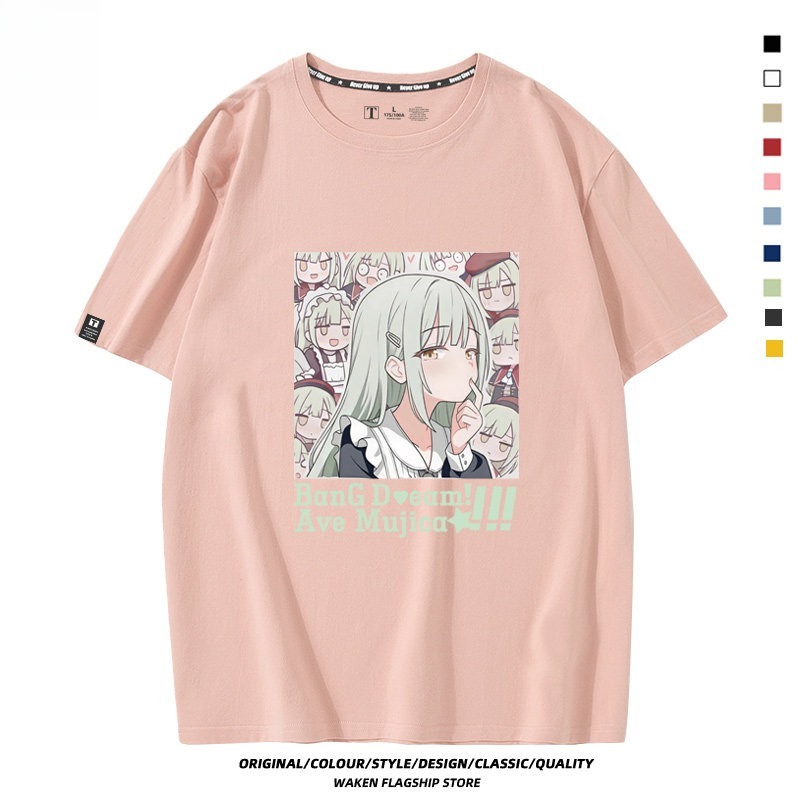 BanG Dream! Ave Mujica 印花短袖T恤