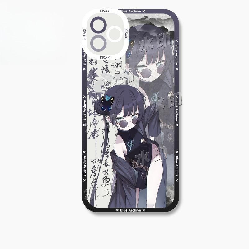 蔚藍檔案龍華妃咲 天使眼透明防摔軟殼