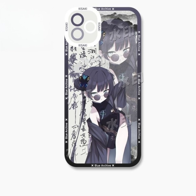 蔚藍檔案龍華妃咲 天使眼透明防摔軟殼