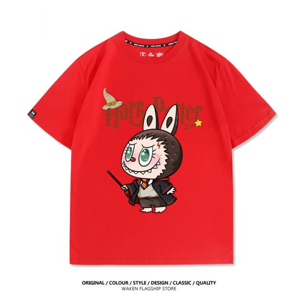 LabubuX哈利波特 印花T恤-GOODTOYSTUDIO