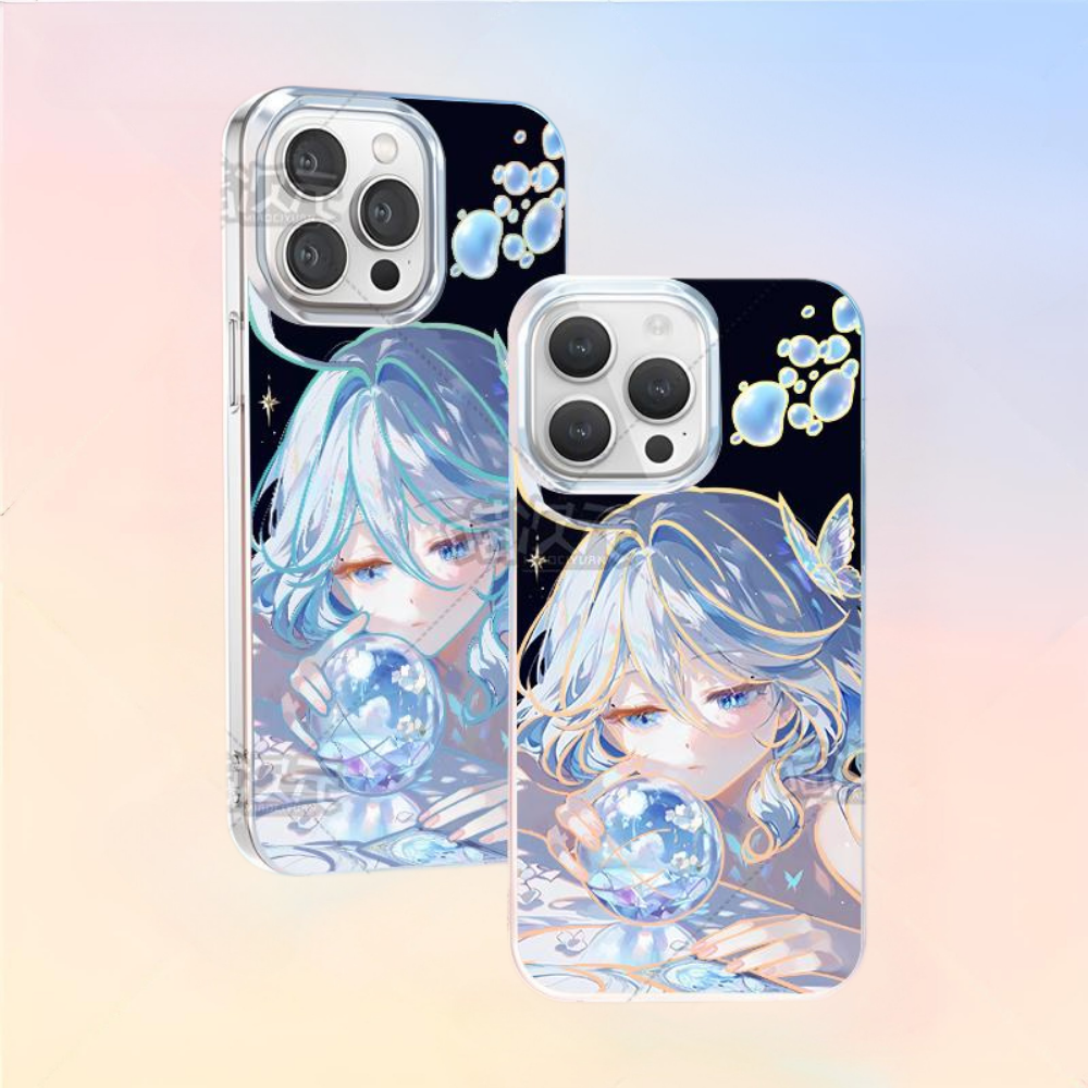 原神極光金漸變防摔手機殼