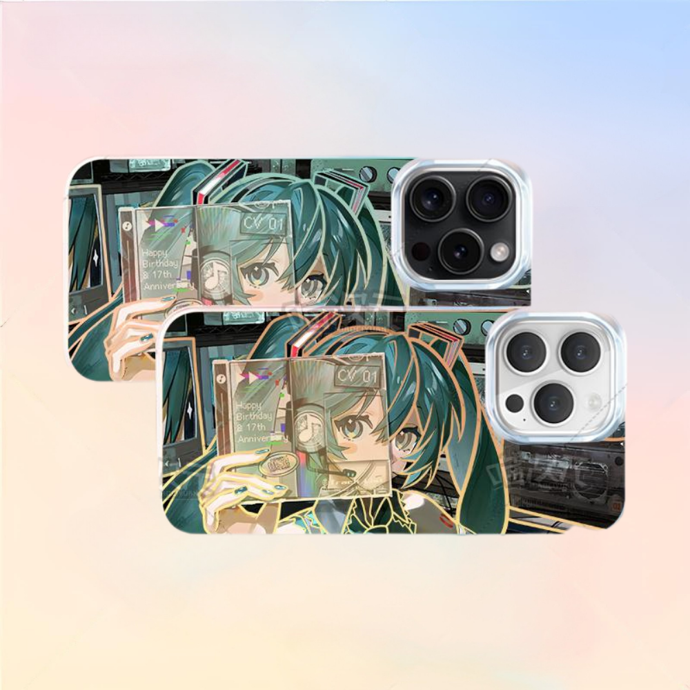 初音未來極光金手機殼