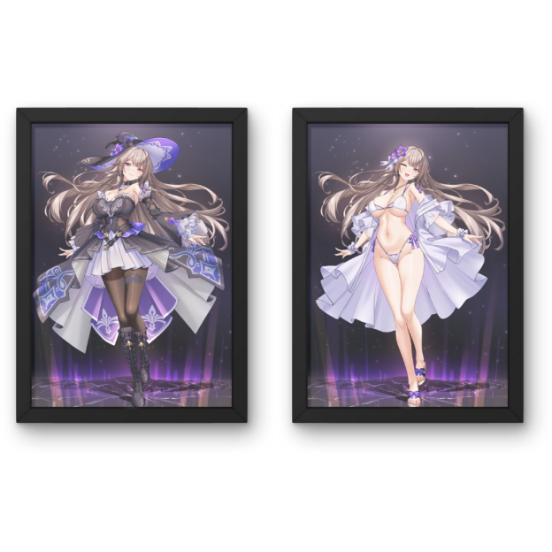 崩壞:星穹鐵道3D動漫立體畫海報 - 3D漸層與立體效果