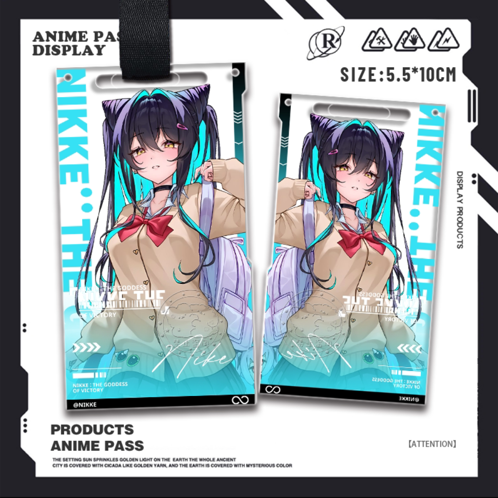 勝利女神NIKKE亞克力通行證掛飾