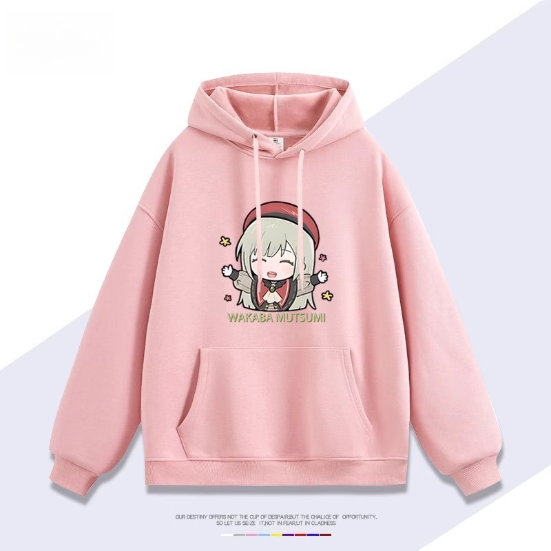 Ave Mujica 若葉睦 聯名衛衣2025秋冬新款 親子情侶裝連帽衛衣