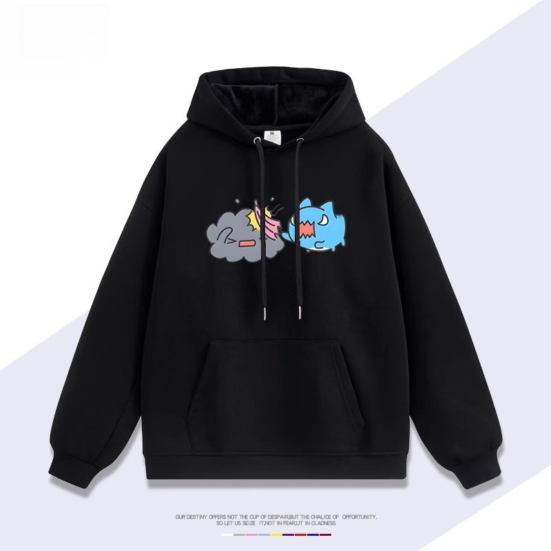 貓貓蟲咖波 2025秋冬新款親子情侶裝連帽衛衣