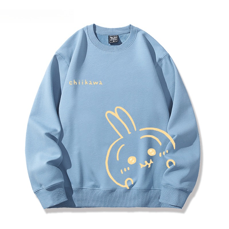 Chiikawa 聯名親子情侶裝 圓領長袖