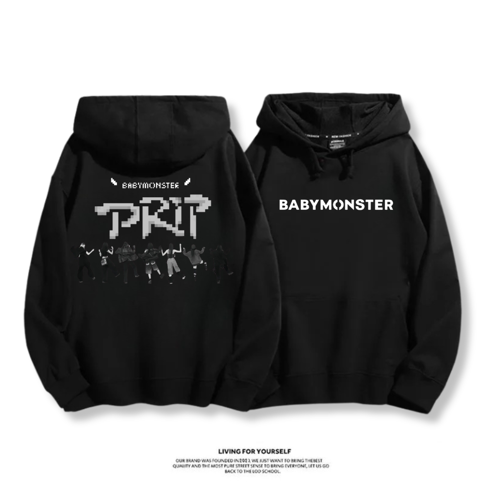 BLACKPINK 2025秋冬新款 親子情侶男女連帽衛衣