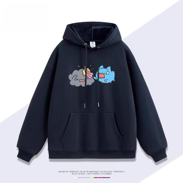 貓貓蟲咖波 2025秋冬新款親子情侶裝連帽衛衣