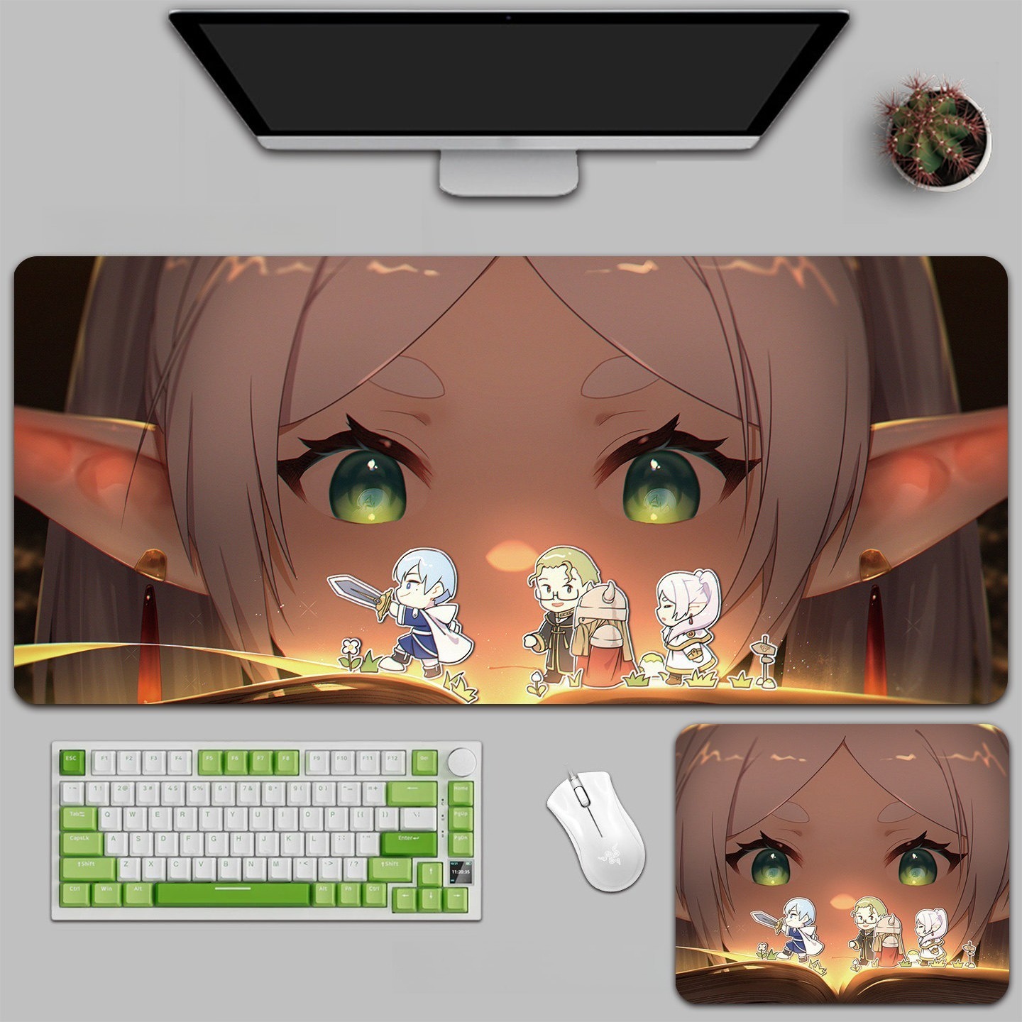 葬送的芙莉蓮 主題桌墊 布質滑鼠墊