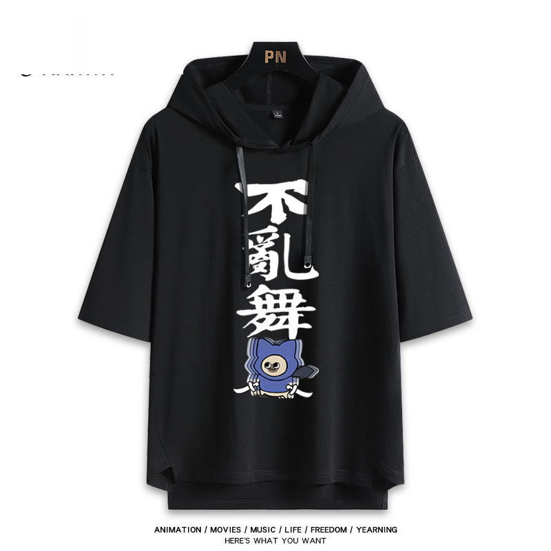 魔物獵人 艾露貓 連帽短袖T恤-GOODTOYSTUDIO