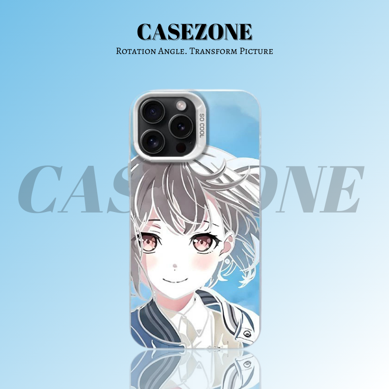 MyGO!!!!!彩銀線條漸變防摔手機殼