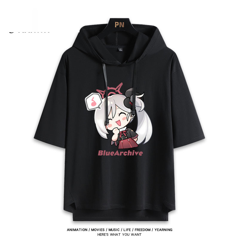 蔚藍檔案 連帽短袖T恤-GOODTOYSTUDIO