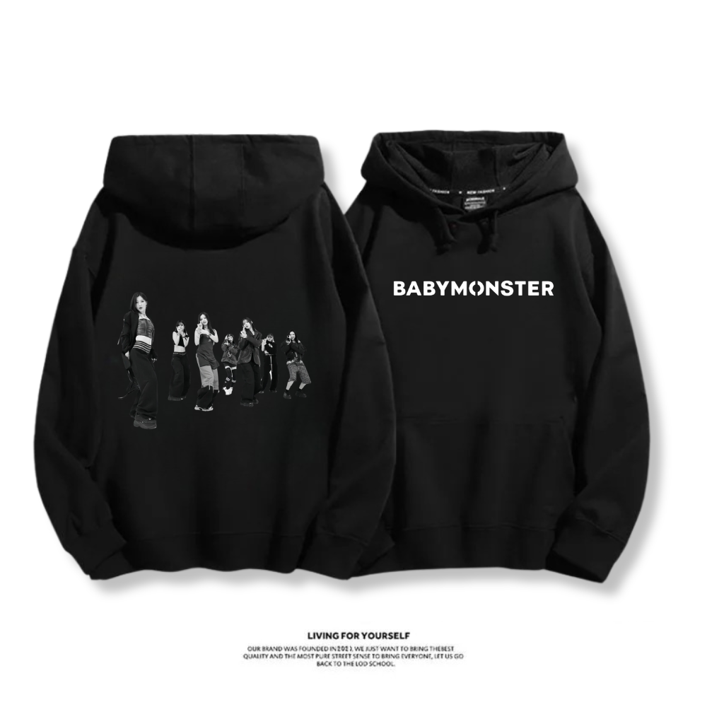 BLACKPINK 2025秋冬新款 親子情侶男女連帽衛衣