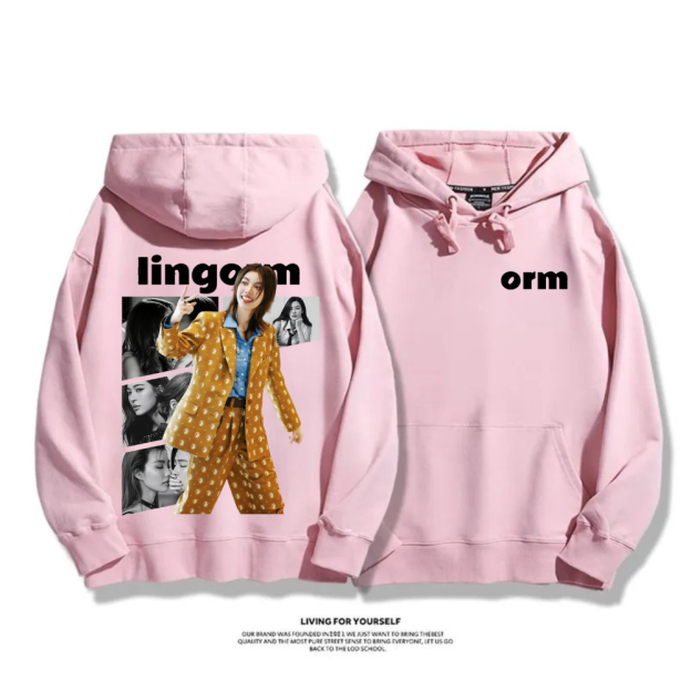 LINGORM 2025秋冬新款 親子情侶男女連帽衛衣