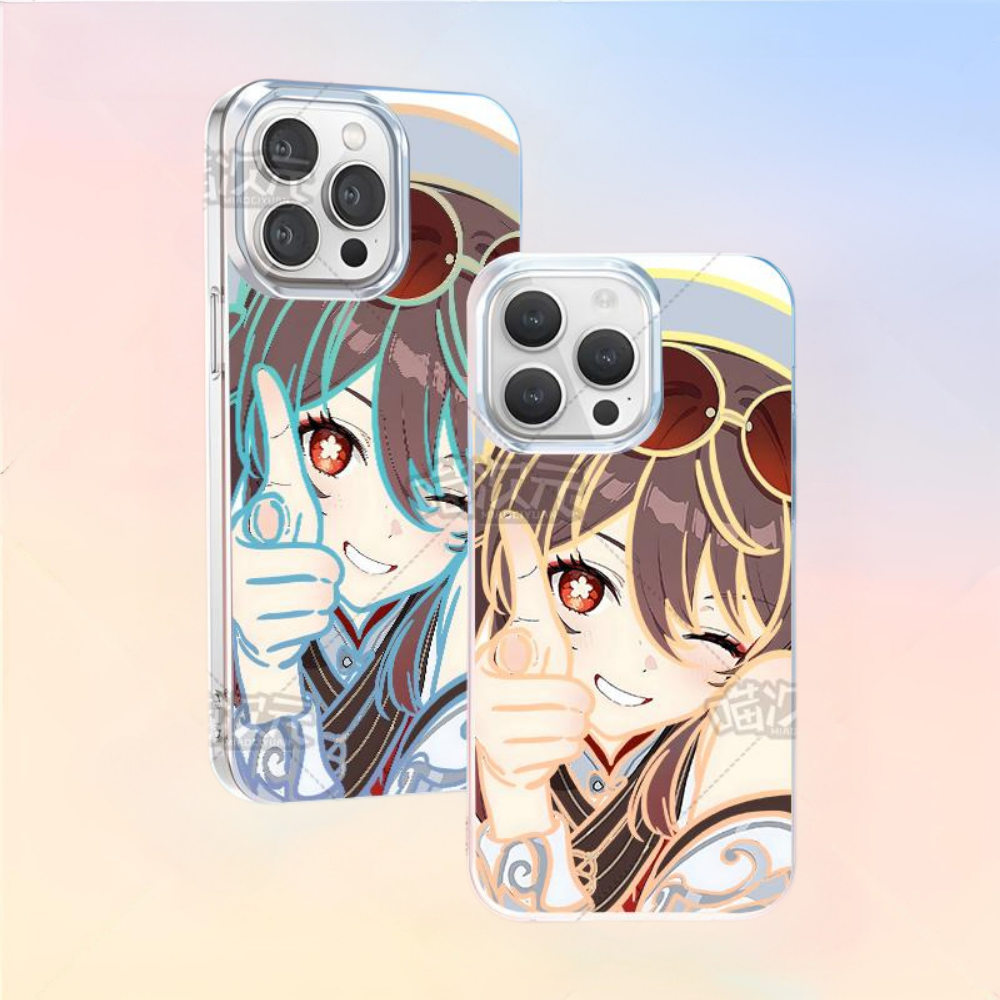 原神極光金漸變防摔手機殼