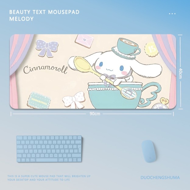 三麗鷗 主題桌墊 布質滑鼠墊-GOODTOYSTUDIO