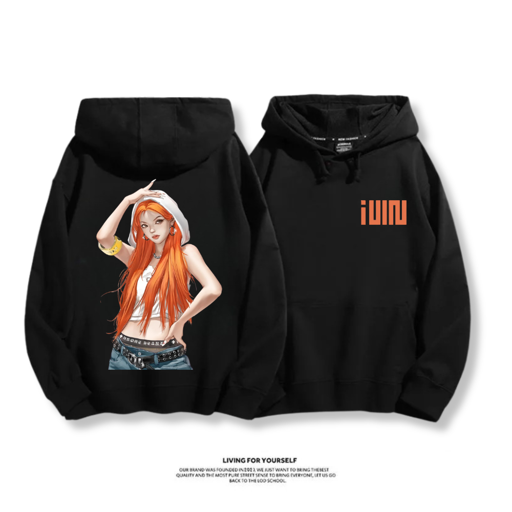 (G)I-DLE 2025秋冬新款 親子情侶男女連帽衛衣