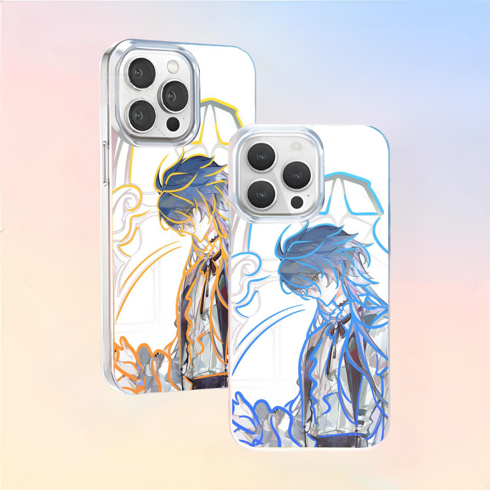 原神極光金漸變防摔手機殼