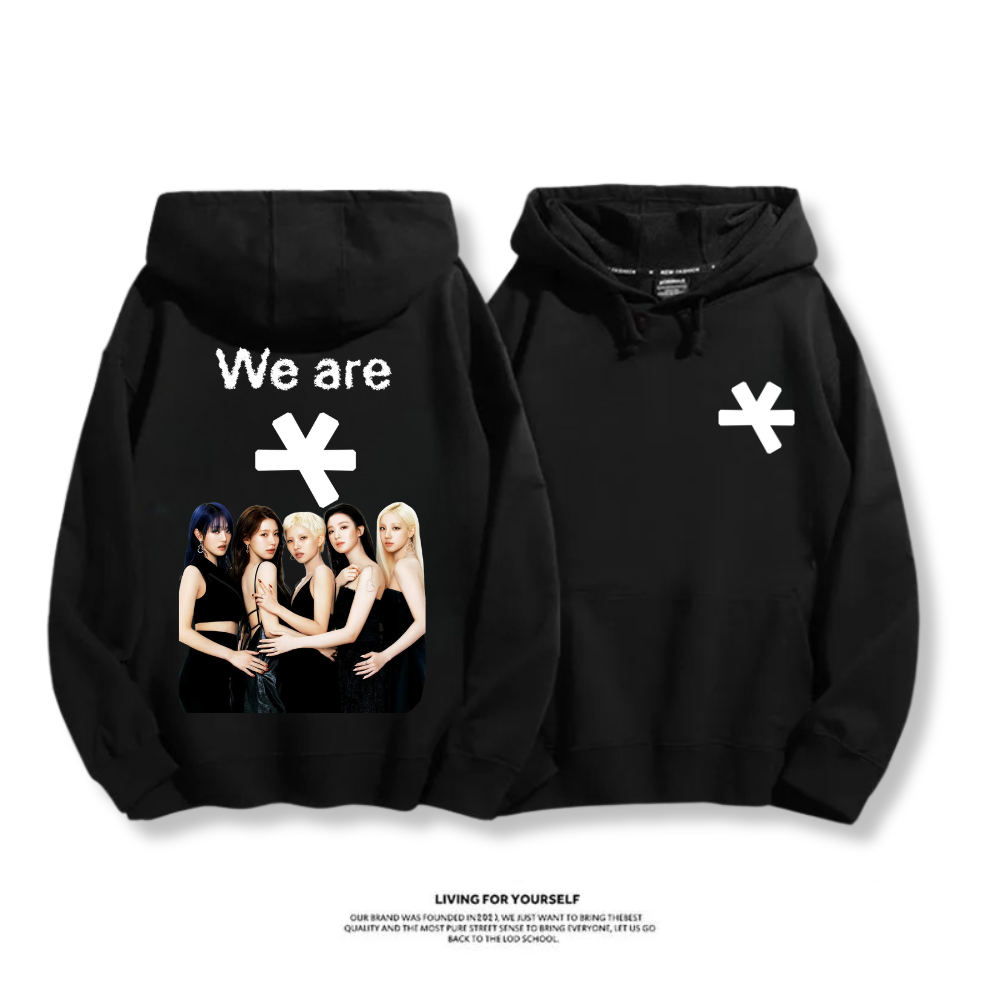 (G)I-DLE 2025秋冬新款 親子情侶男女連帽衛衣