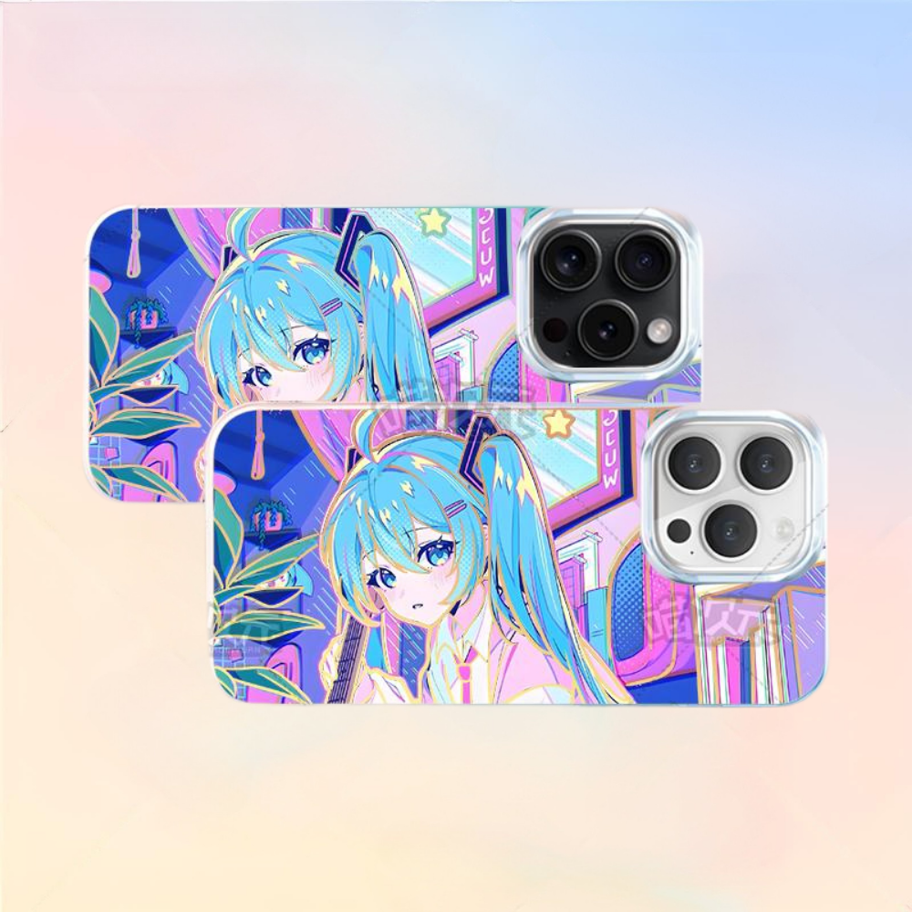 初音未來極光金手機殼