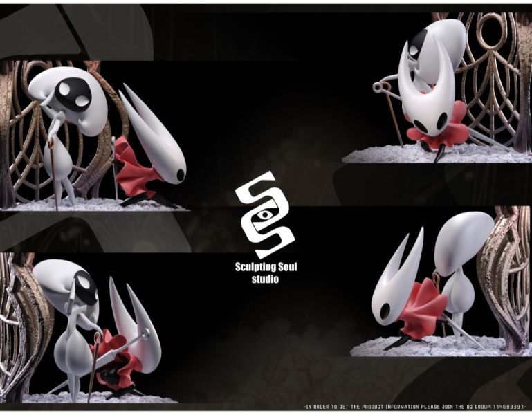 【預購】塑魂工坊Sculpting Soul studio 空洞騎士-絲之歌 虛空姊妹-蕾絲與大黃蜂