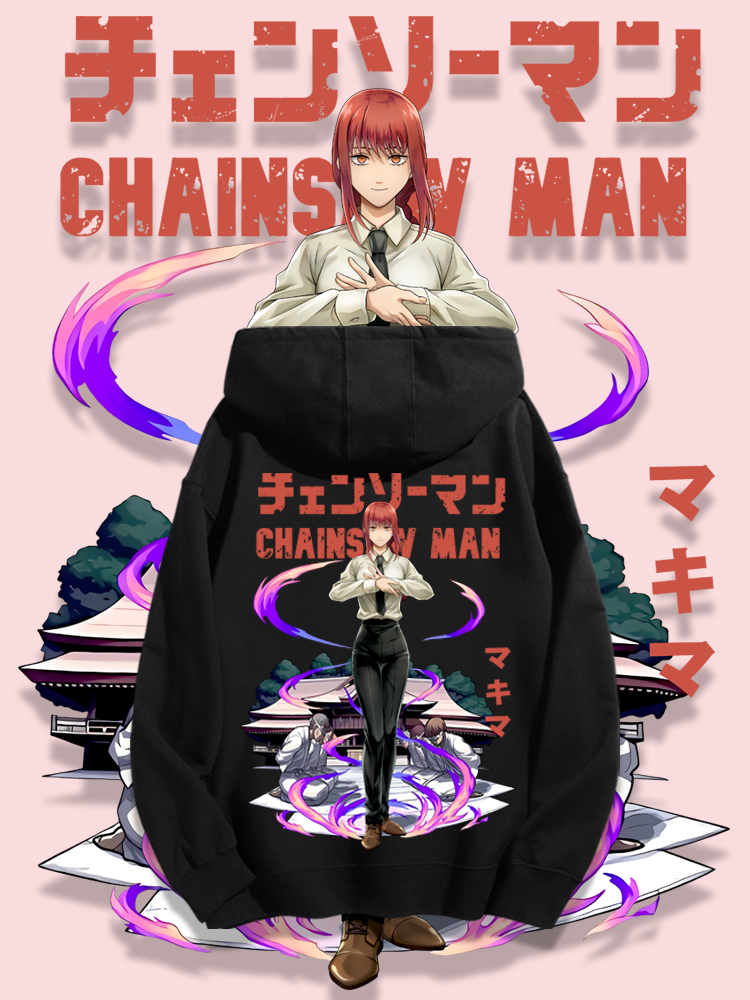 鏈鋸人 2025秋冬新款 親子情侶男女連帽衛衣-ZUIHANG SHOP