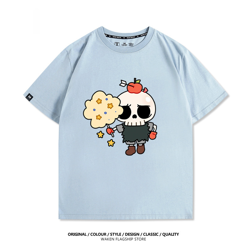 Labubu周邊卡通 印花T恤