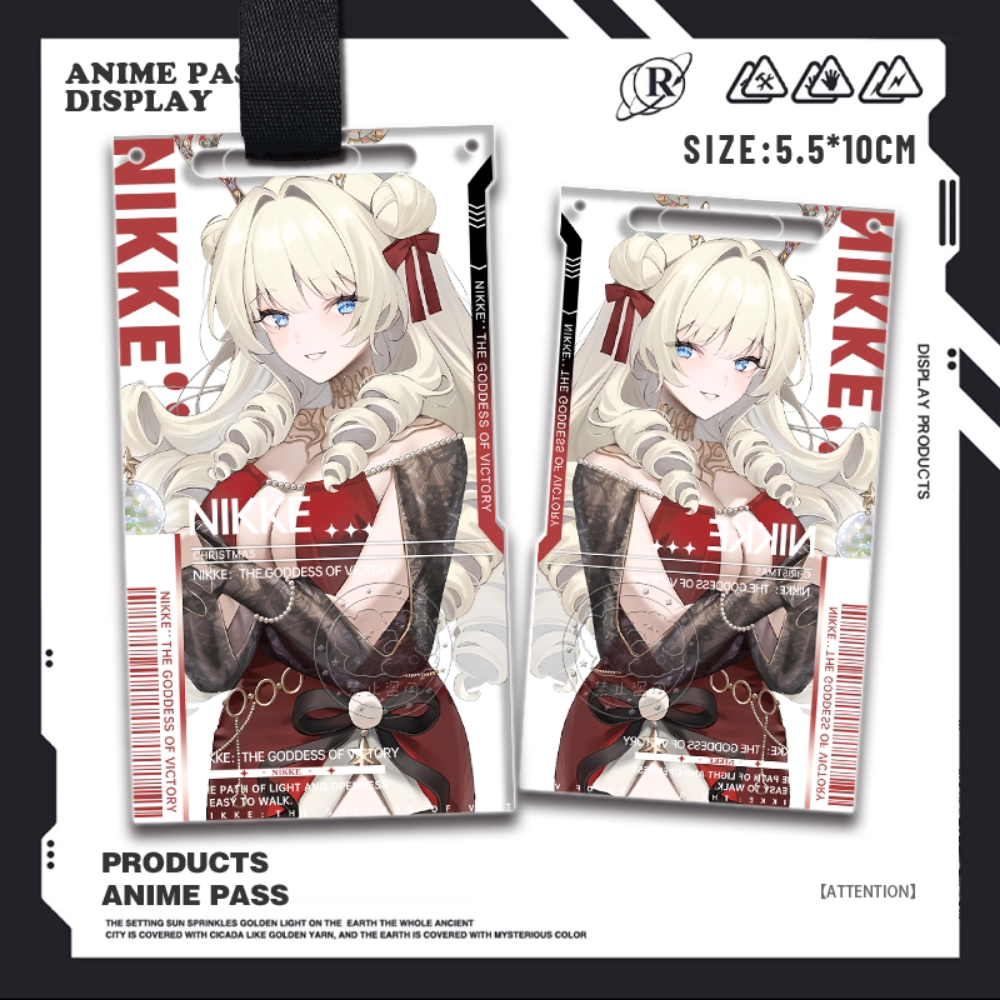勝利女神NIKKE亞克力通行證掛飾