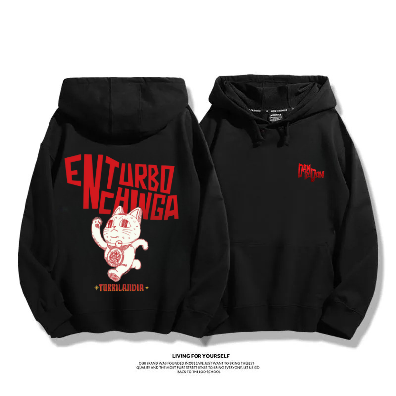 膽大黨 2025秋冬新款 親子情侶男女連帽衛衣