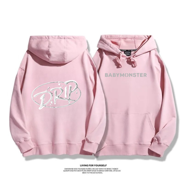 BLACKPINK 2025秋冬新款 親子情侶男女連帽衛衣