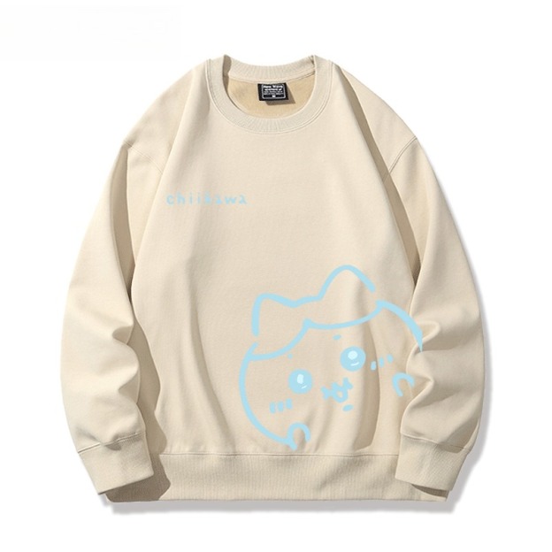 Chiikawa 聯名親子情侶裝 圓領長袖