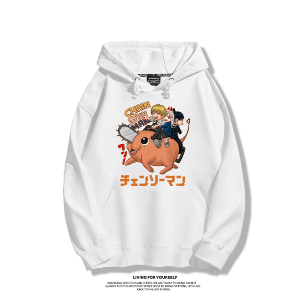 鏈鋸人 2025秋冬新款 親子情侶男女連帽衛衣-ZUIHANG SHOP