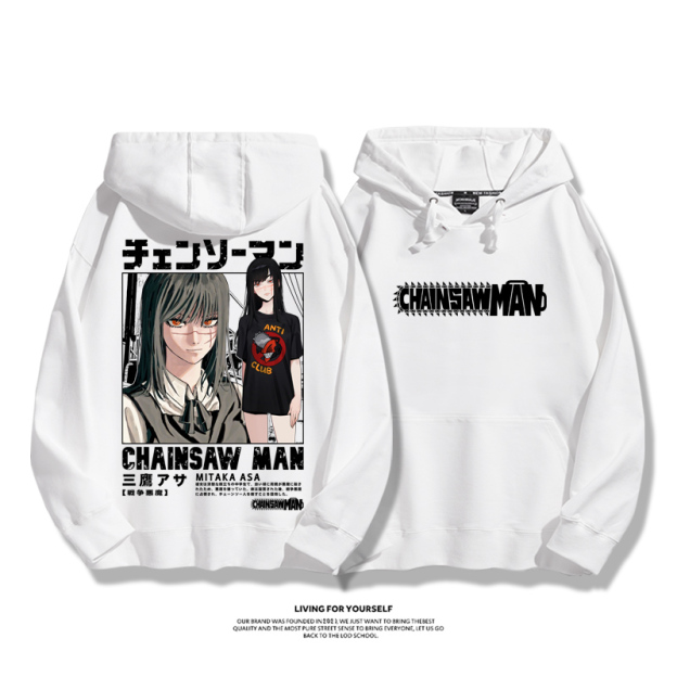 鏈鋸人 2025秋冬新款 親子情侶男女連帽衛衣-ZUIHANG SHOP
